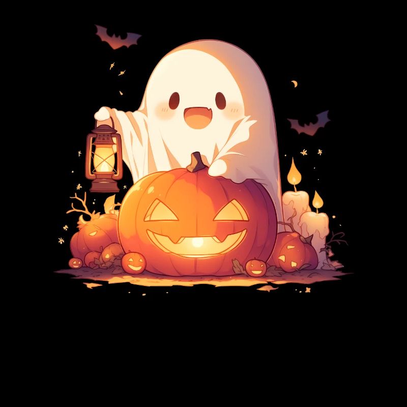 Halloween Ghost Ghost Pumpkin Lantern Gift