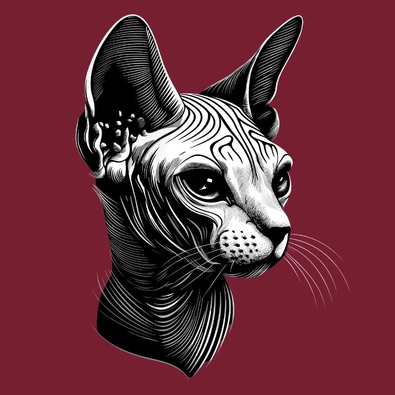 Chat Sphynx Chat Sphynx Chat Canadien Mignon Sphinx