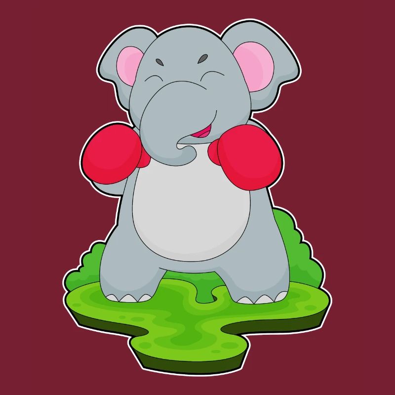 Elefant Boxer Boxhandschuhe Boxen