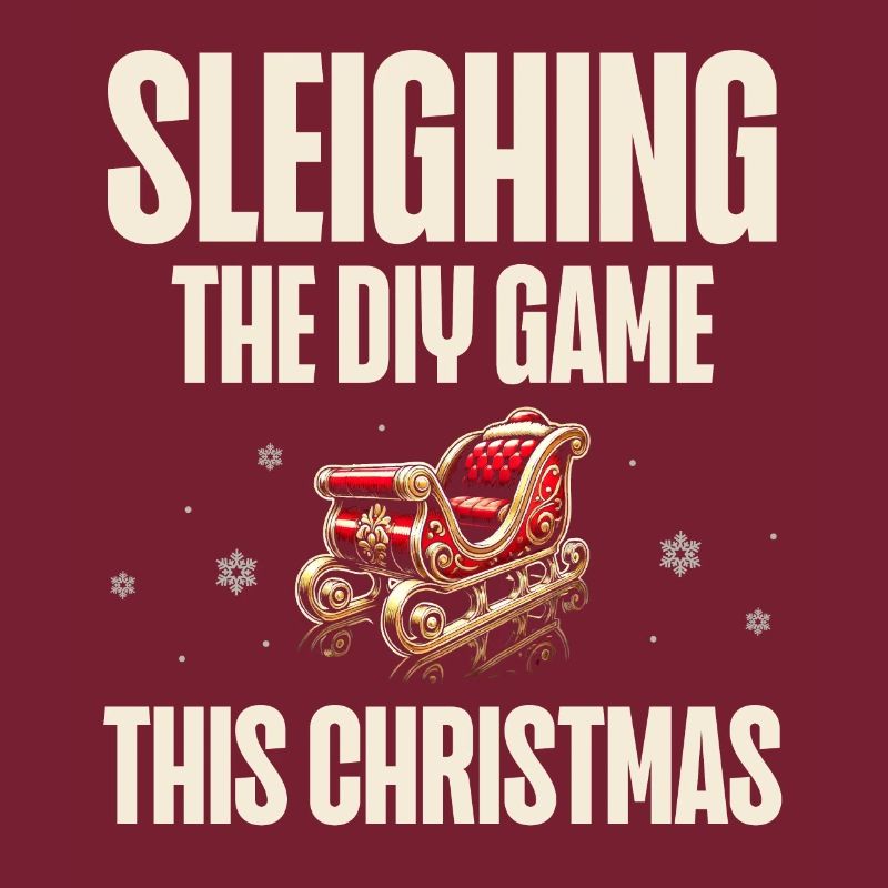 Faites Noël avec DIY Game Sleigh, Vacances
