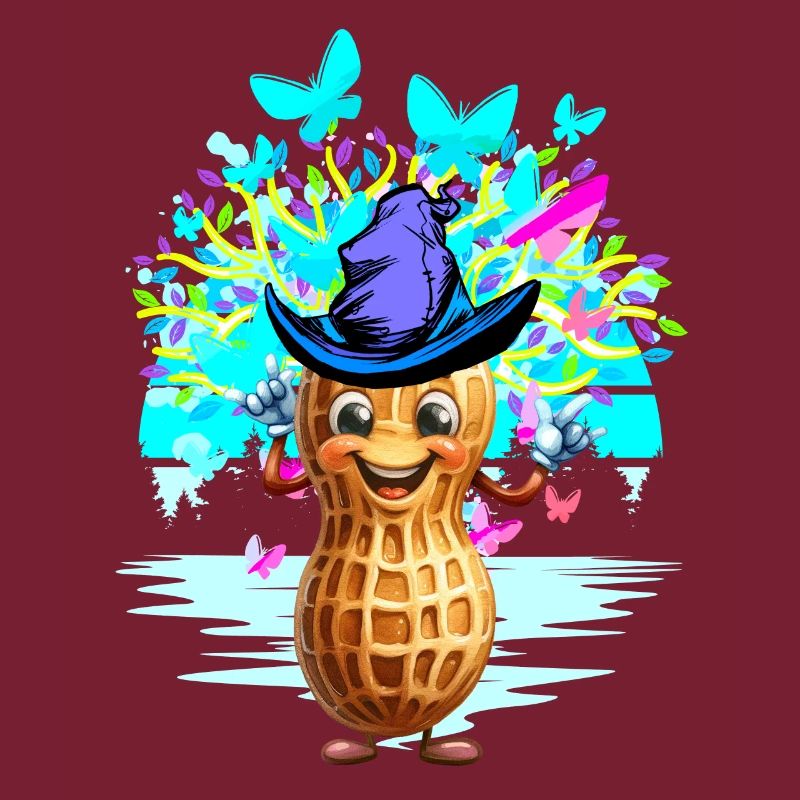 Peanut Peanuts Kids Child Spring Magic Nut
