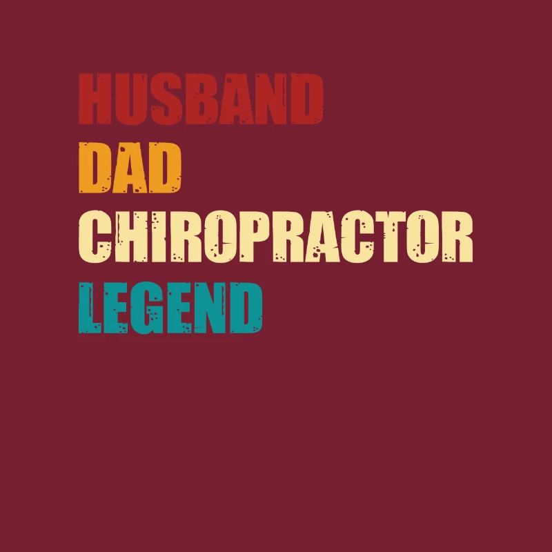 Husband Father Chiropractor Legend