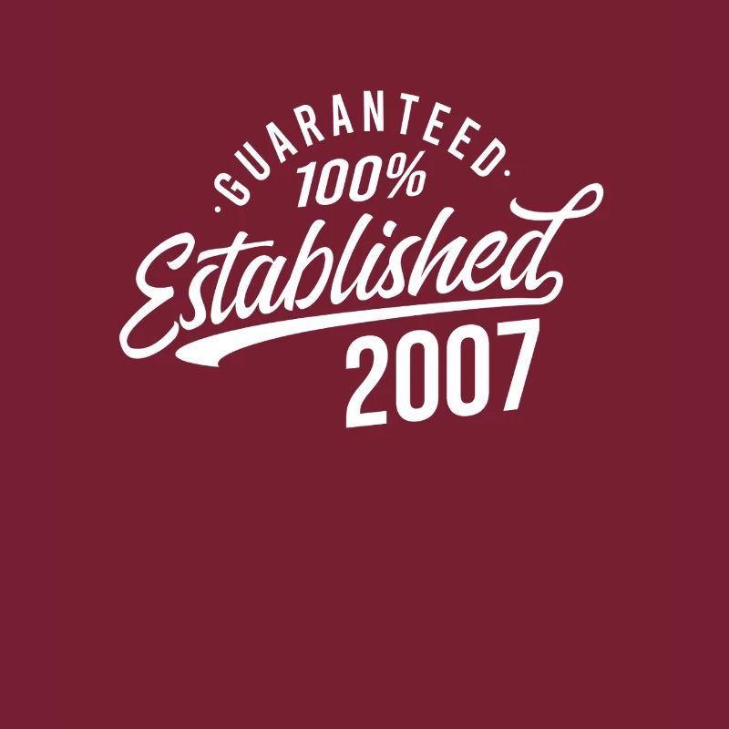 geburtstag Established 2007