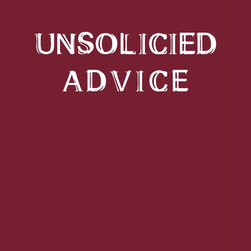 Conseils non sollicités