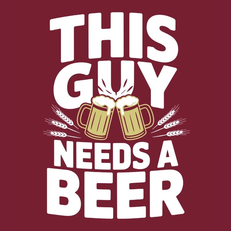 This Guy Needs a Beer