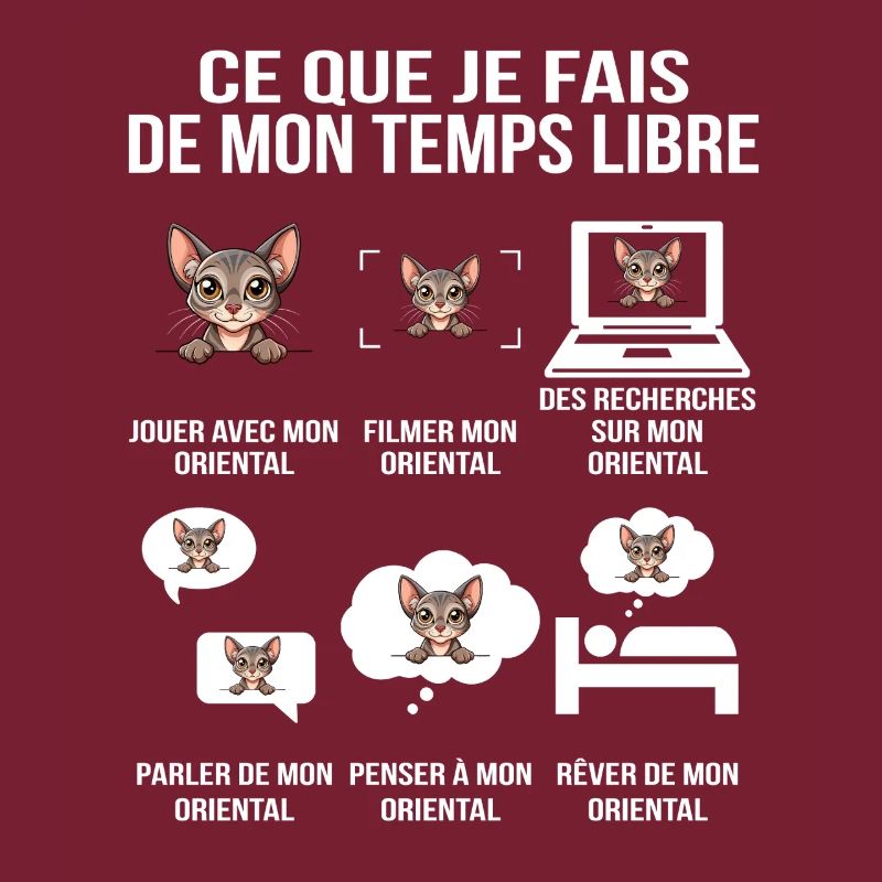 Ce que je fais de mon temps libre Oriental