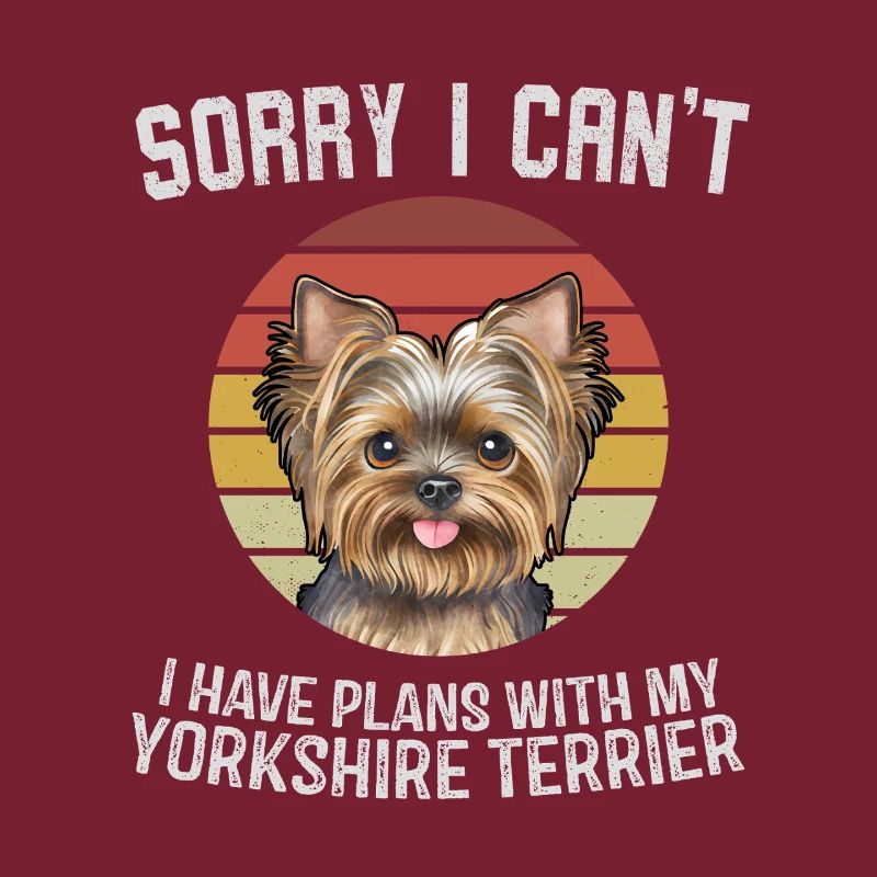 Graphique d’excuses du Yorkshire Terrier
