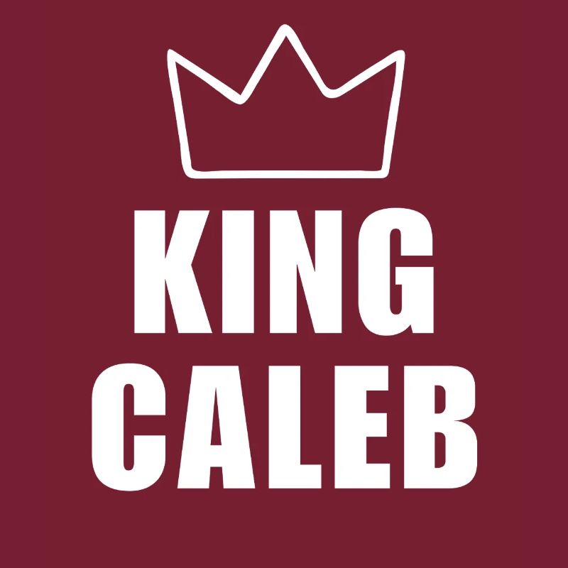 King Caleb Crown Shirt – Name Starting with C