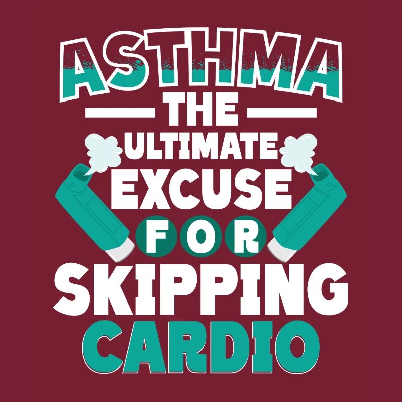Asthma Asthmatiker Skipping Cardio