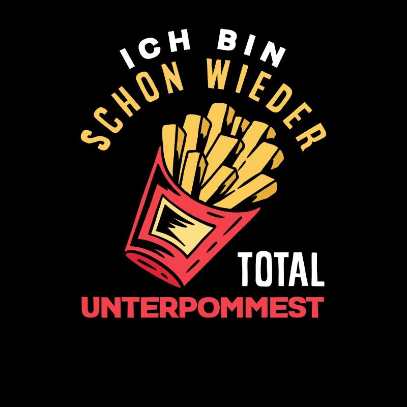 Totally underpommest encore une fois – blague sur les frites
