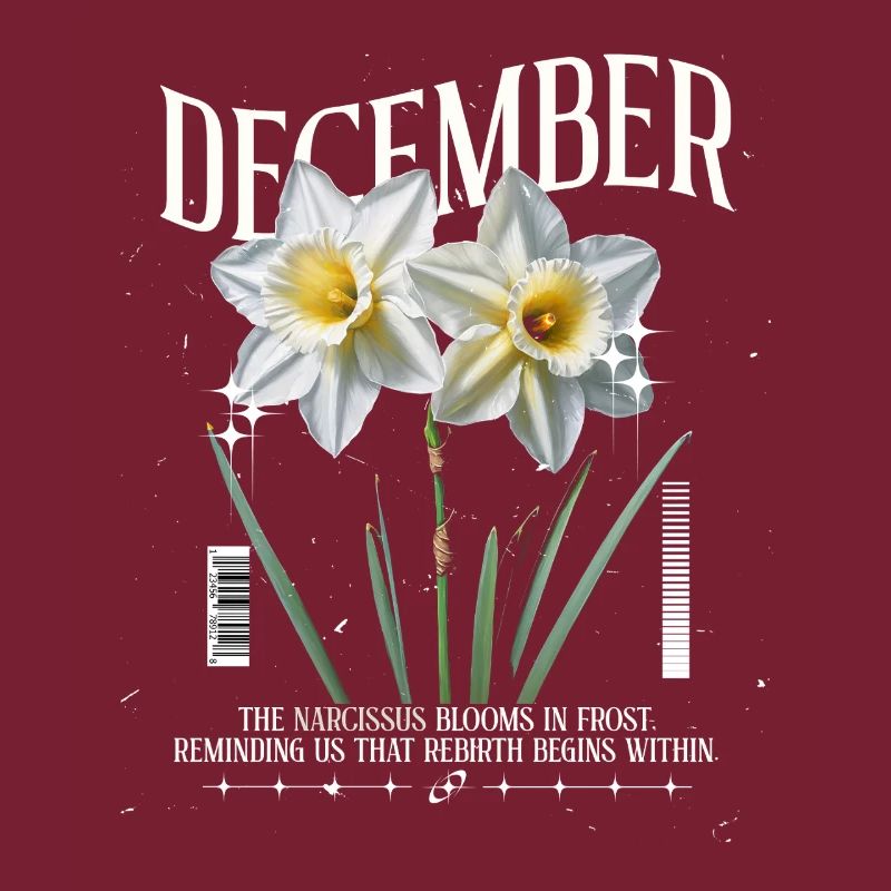 Naissance Fleurs Naissance Fleur Décembre Jonquille