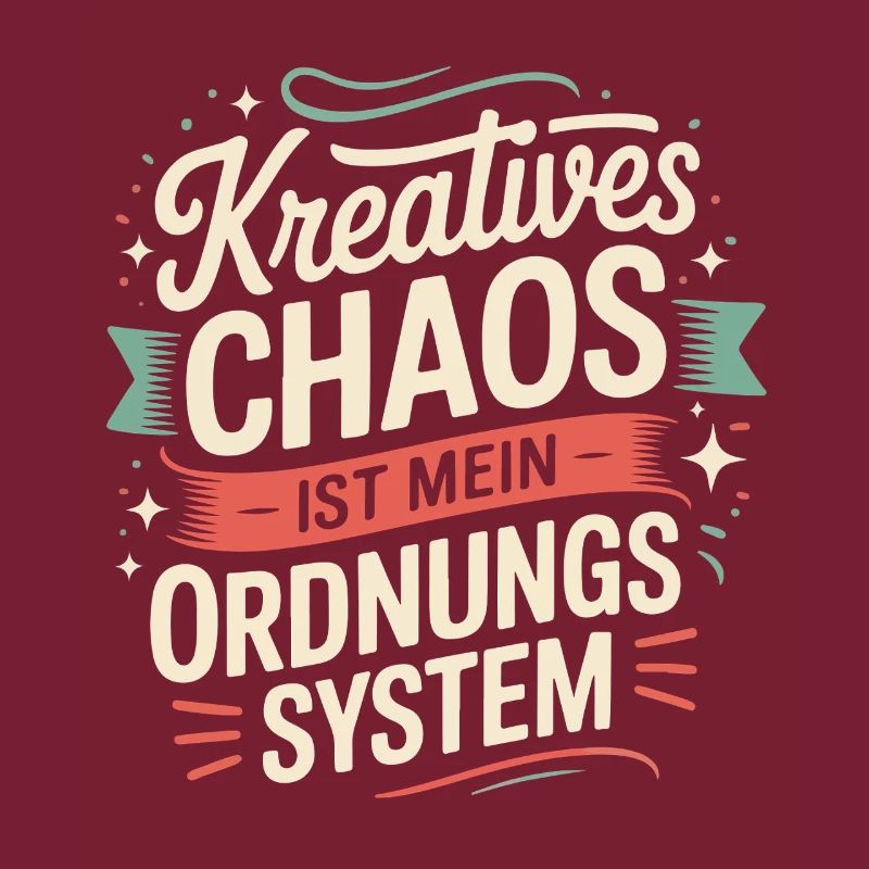 Creative chaos is my system of order