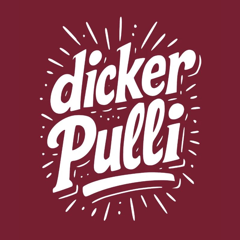 Dicker Pulli Neon Typo