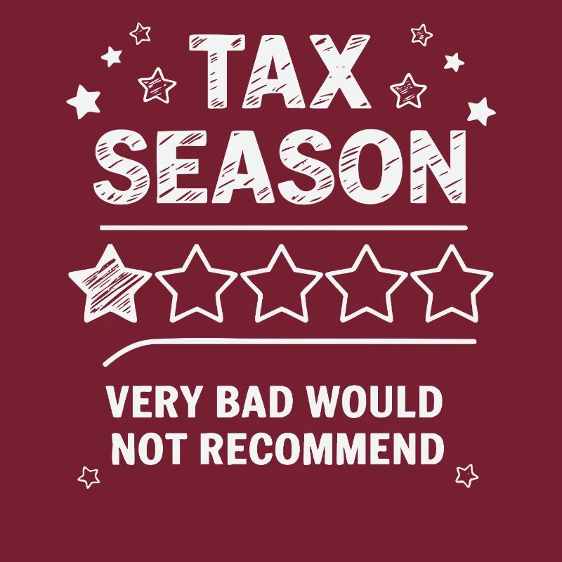 Saison des impôts - Conception de la note 1 étoile