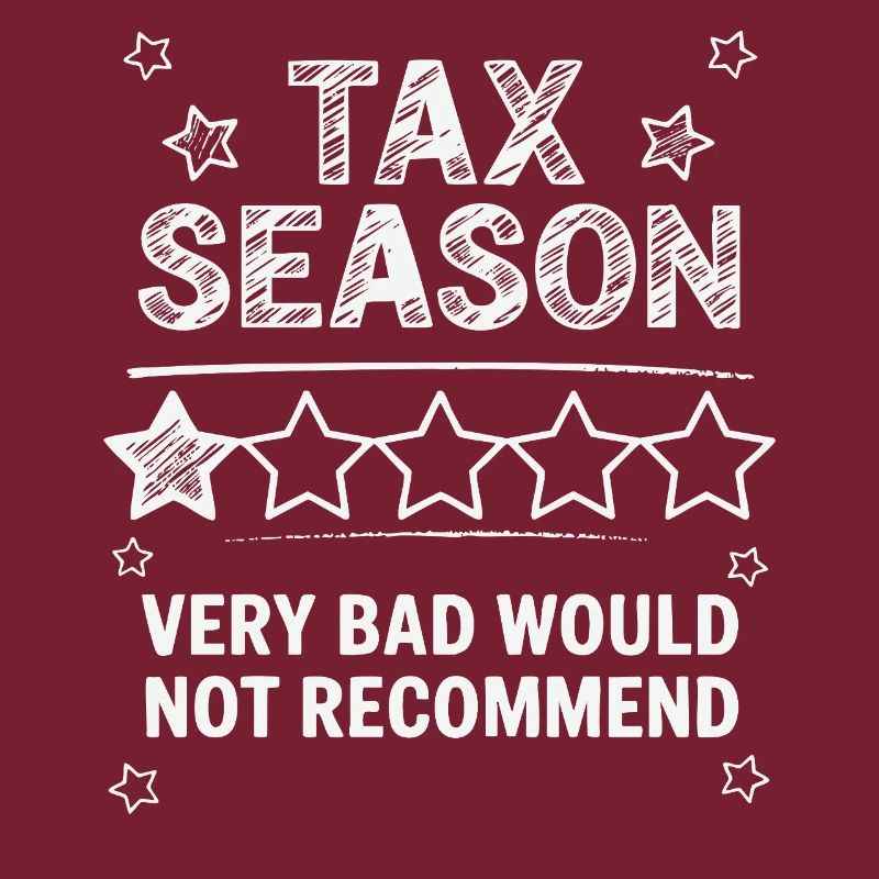 Saison des impôts - Conception de la note 1 étoile