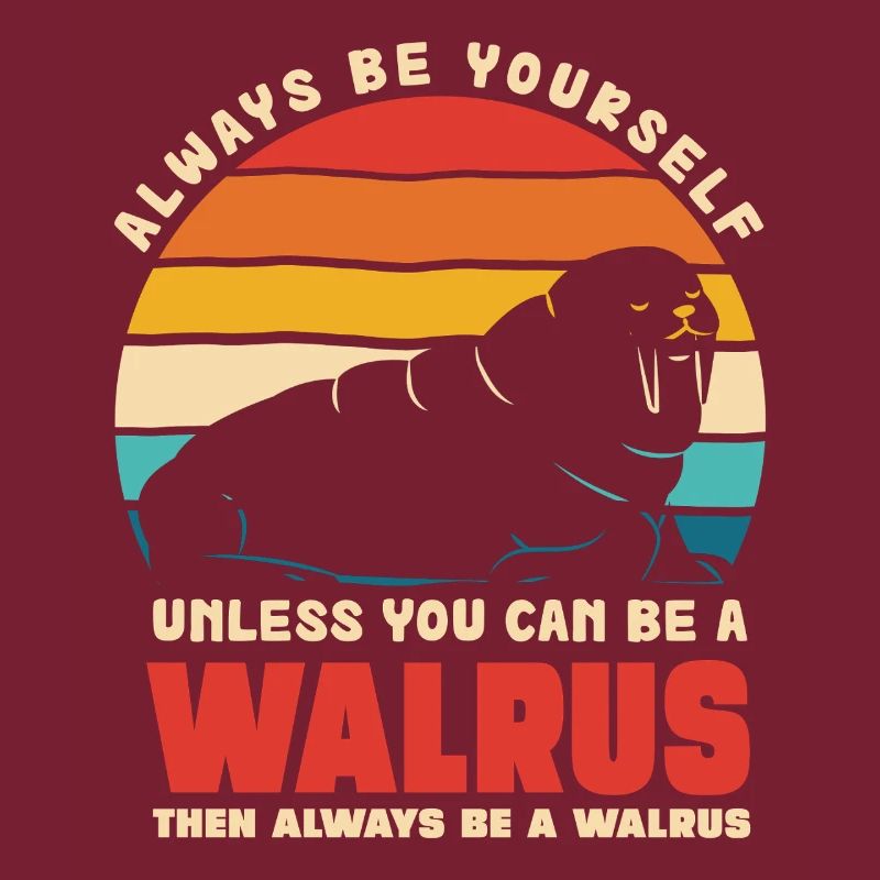 Walrus Self-Confidence Retro