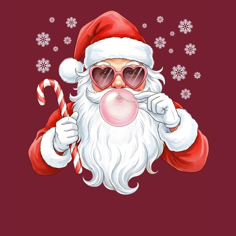 Père Noël Bubble Gum Rose