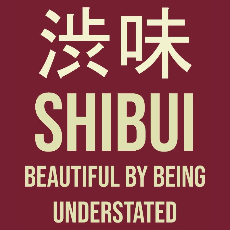Shibui Schlanker Minimalismus