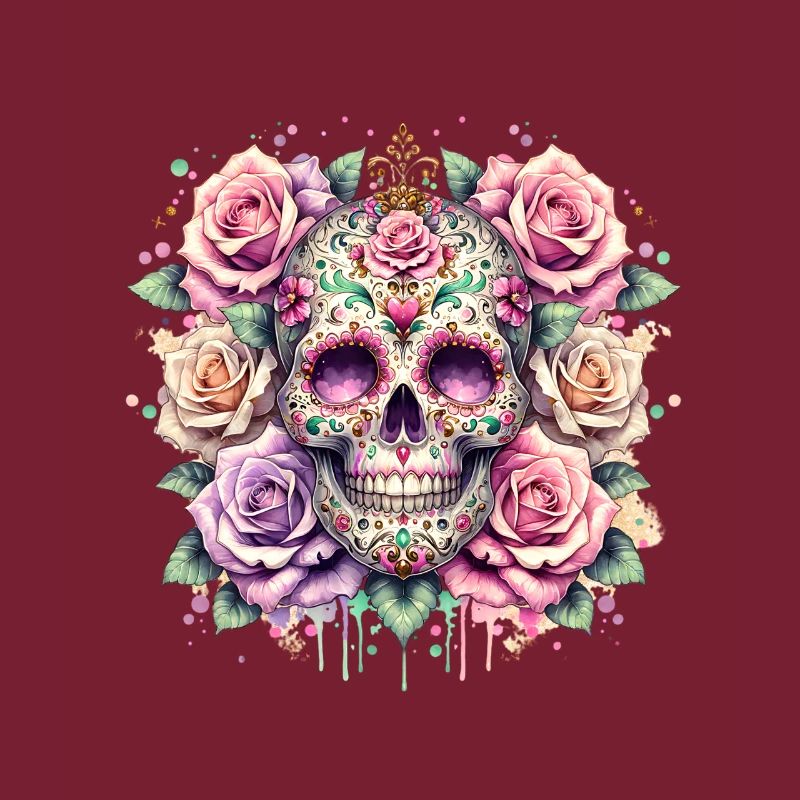 Blumen Schädel Schönheit Blühen
