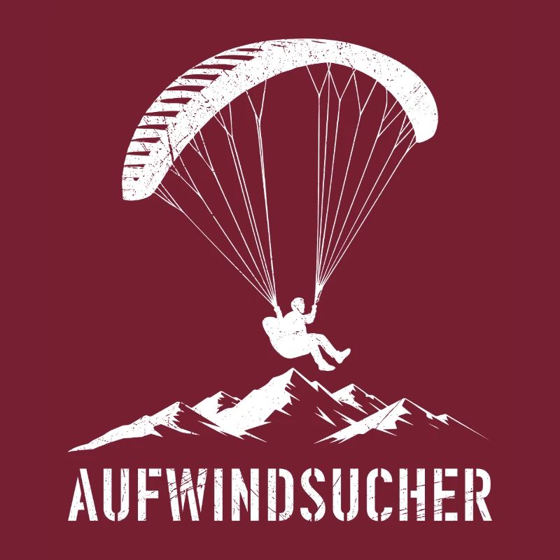 Gleitschirmflieger AUFWINDSUCHER Lustiges