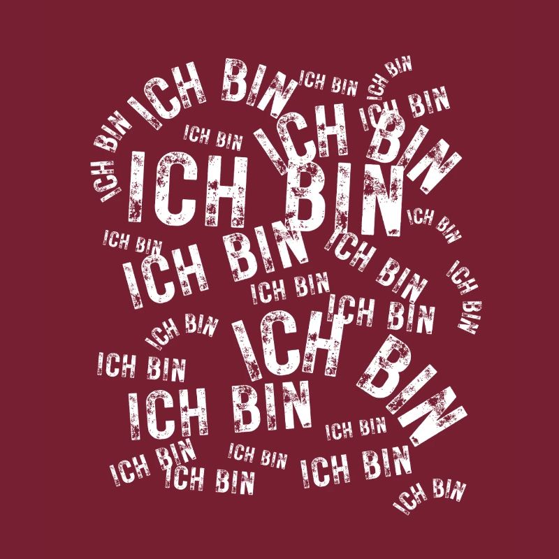 I'm Typo Circle Pattern