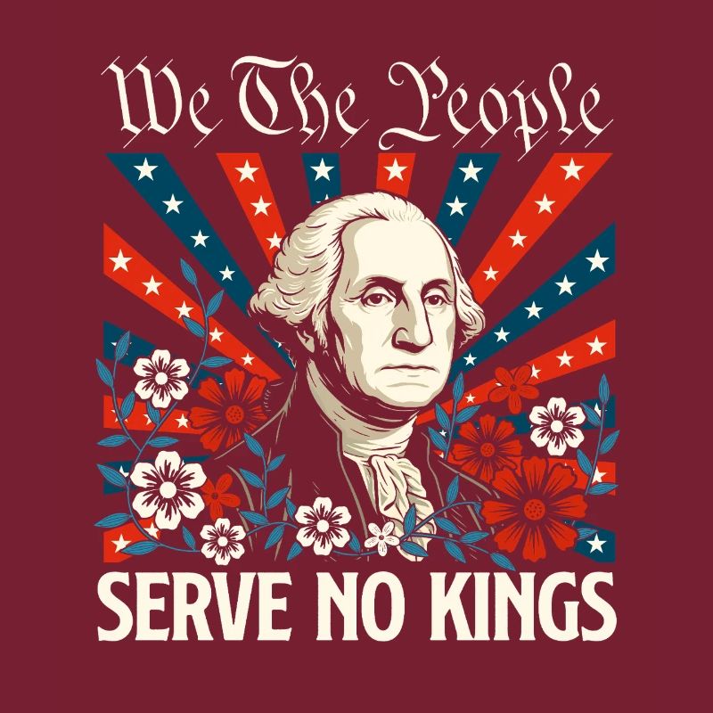 Nous, le peuple, ne servons pas de rois Democracy USA