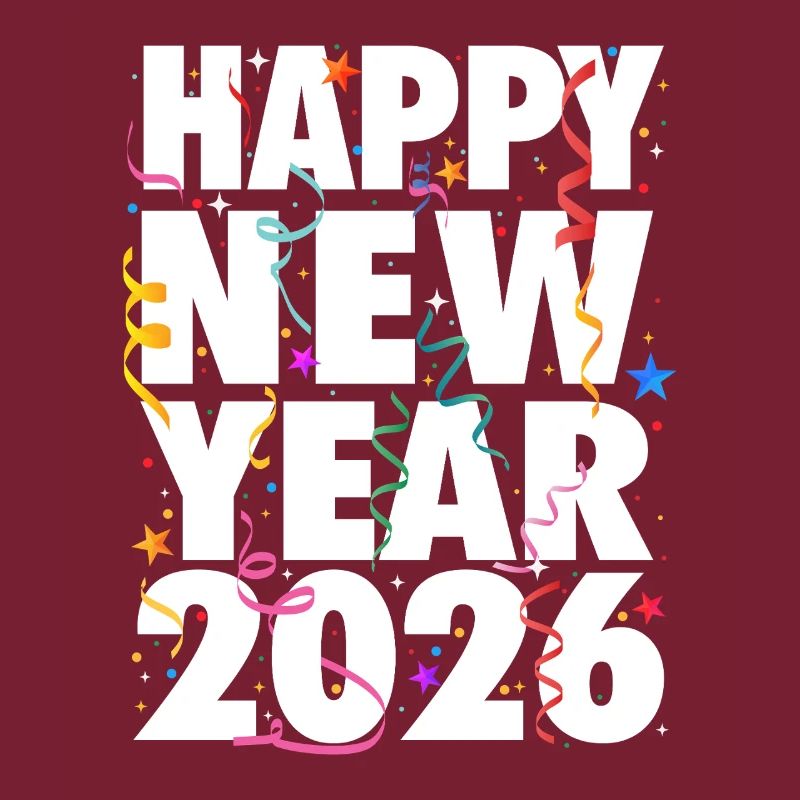 Joyeuse année 2026 Célébration du compte à rebours Festive