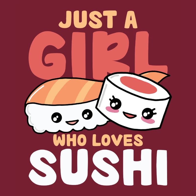 Nur ein Mädchen liebt Sushi