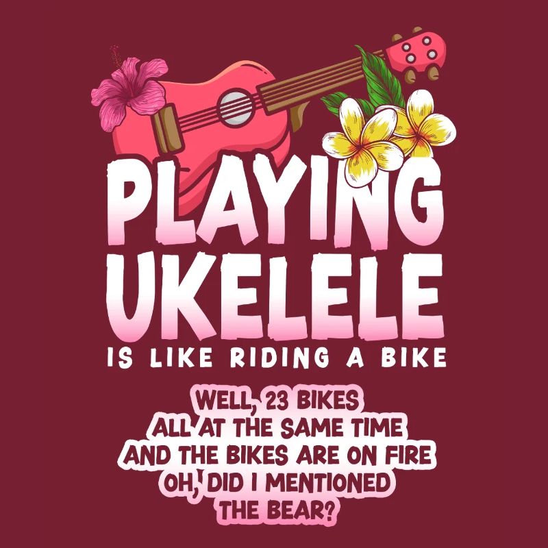 Hawaiian Ukulele Uke Playing