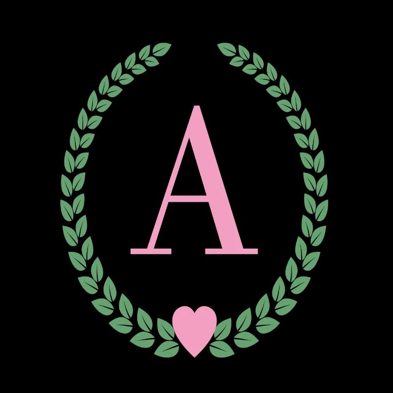 Lettre A monogram