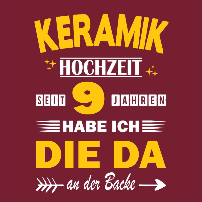 Ceramic Wedding 9 Wedding Anniversary Husband