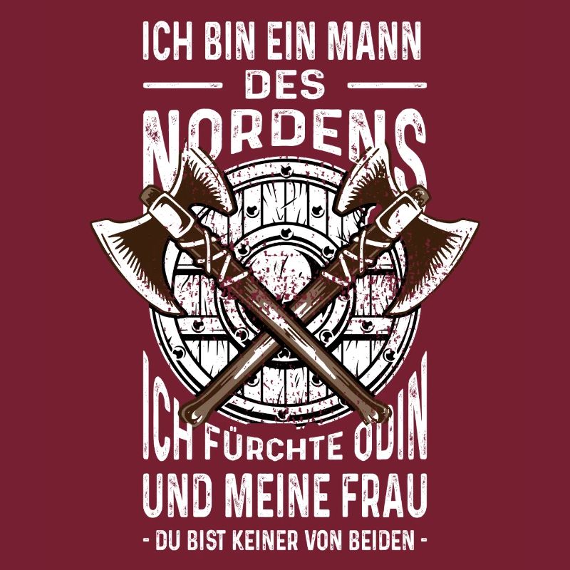 Ich Bin Ein Mann Des Nordens Wikinger Geschenk