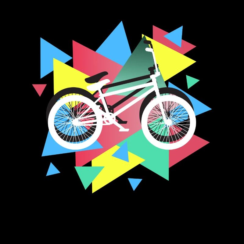 BMX Biking Geometric