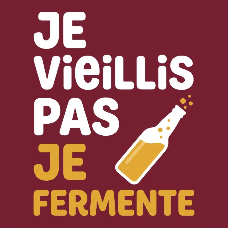 I don't age, I ferment