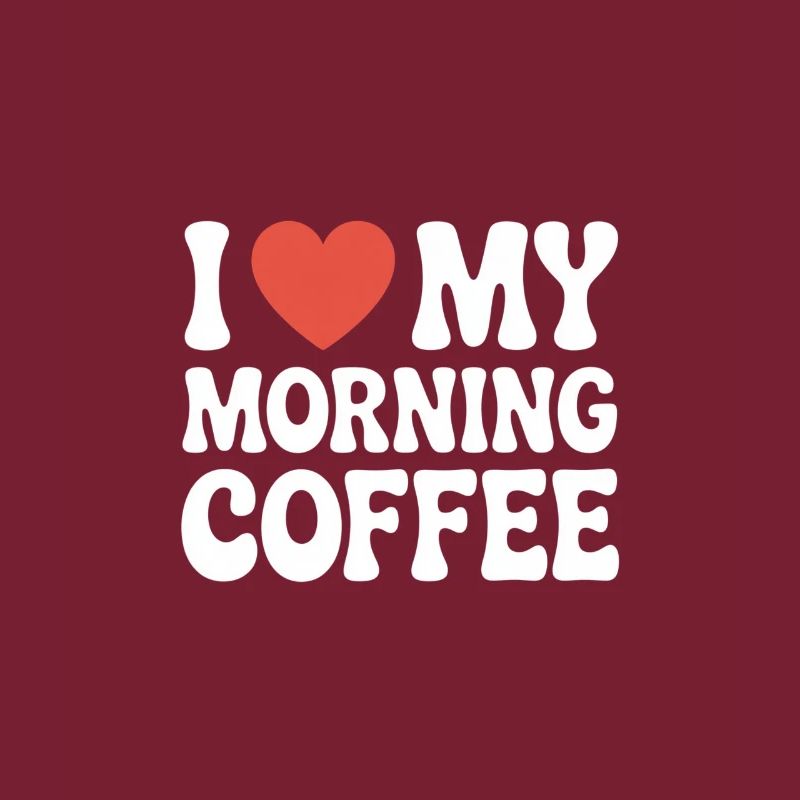 J’adore mon café du matin