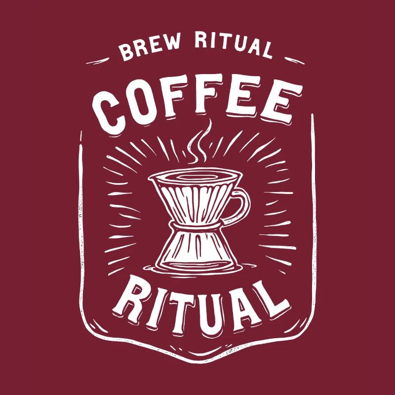 Rituel de l’infusion de café Verser sur le kaffee