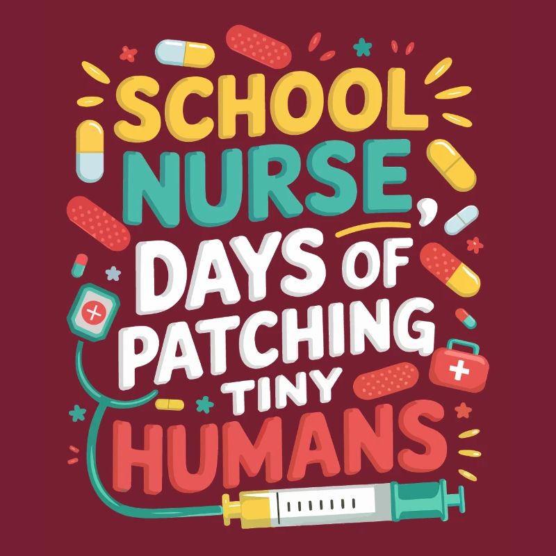 Minis patchwork d’infirmière scolaire