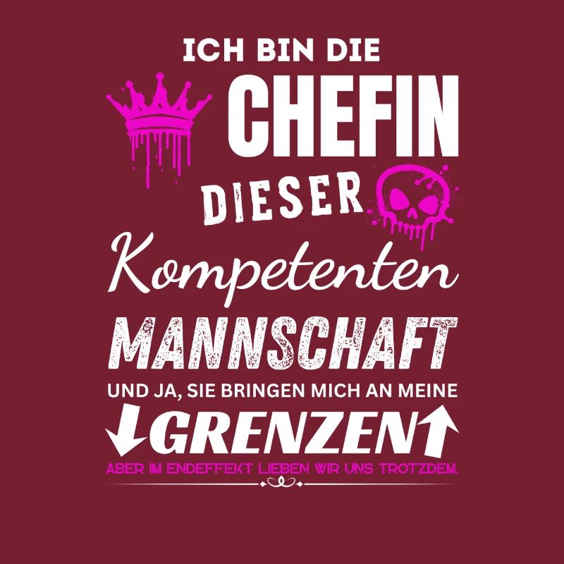 Chefin der Kompetenten Mannschaft Chefin Geschenke