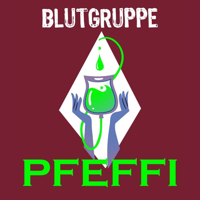 Blutgruppe Pfeffi – Pfefferminz, Suff & Spaß