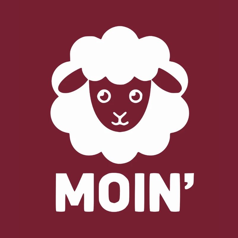 MOIN Schaf Logo – Nordisch Minimal