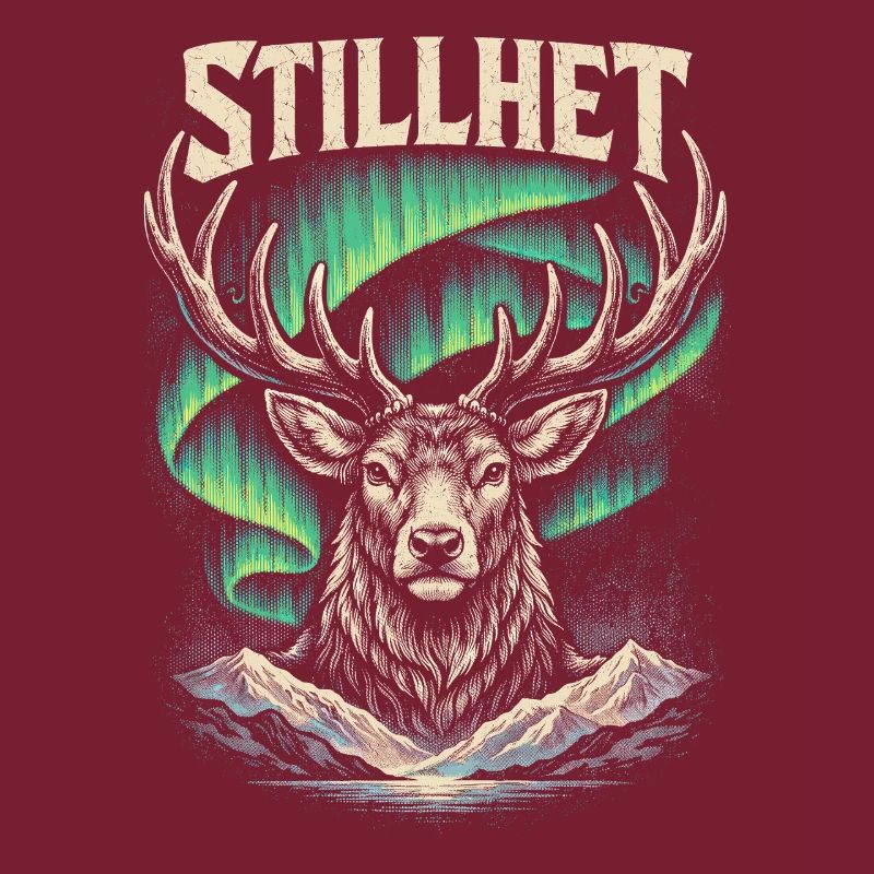 Skandinavisch Wikinger Stillhet