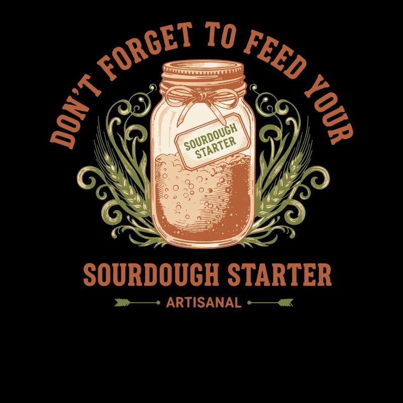 Sourdough approach do not forget to feed bread