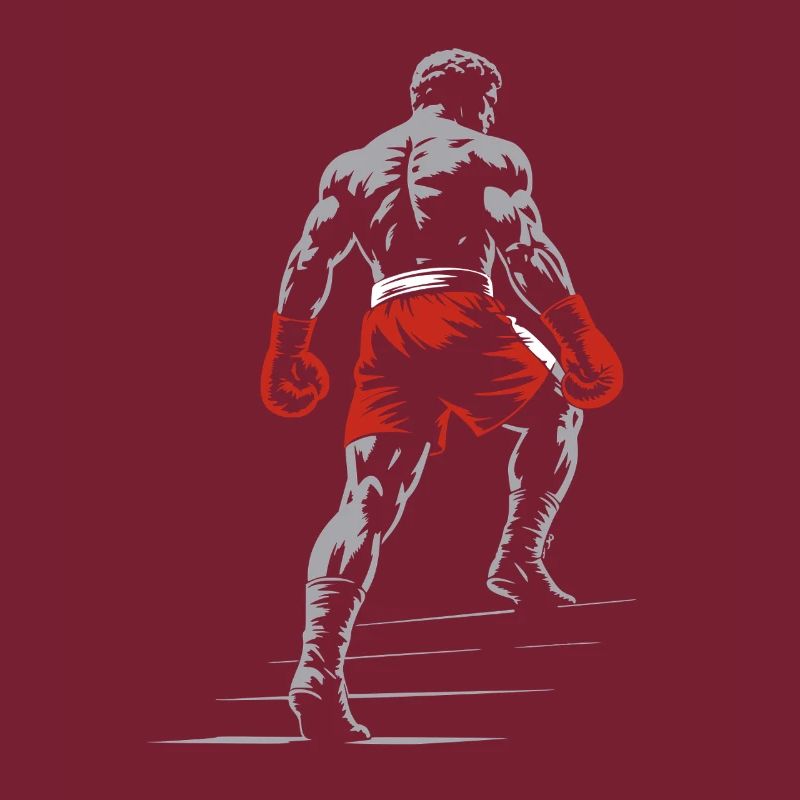 Boxer in Boxing Gloves