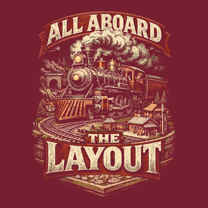 Chemin de fer miniature Tout à bord de la configuration