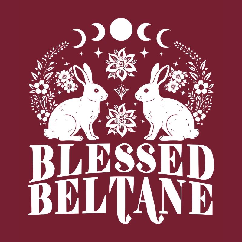 Beltane Blessings May Day Pagan Rabbit