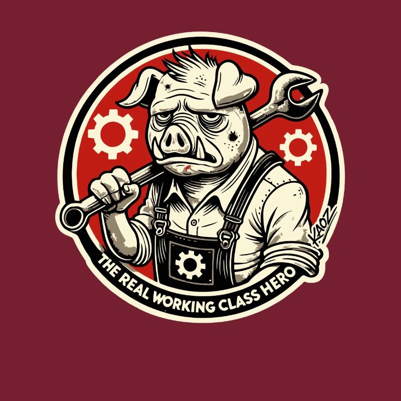 Real Working Class Hero Pig