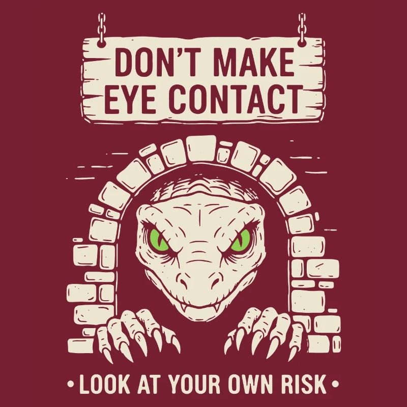 Bazyliszek Schau auf dein eigenes Risiko