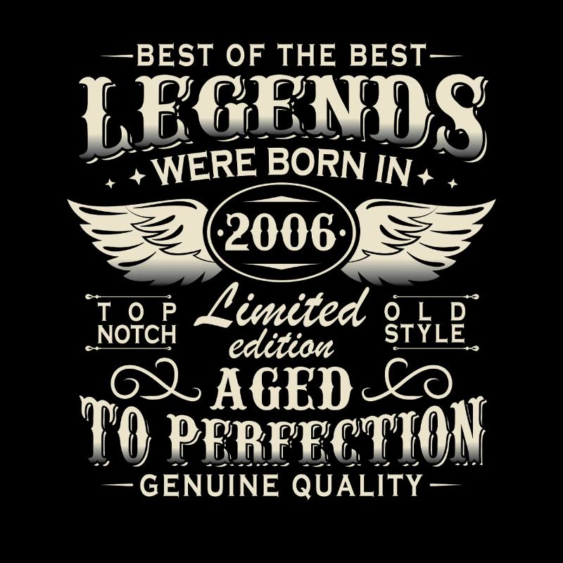 Legenden 2006 Vintage Geschenk zum 20. Geburtstag