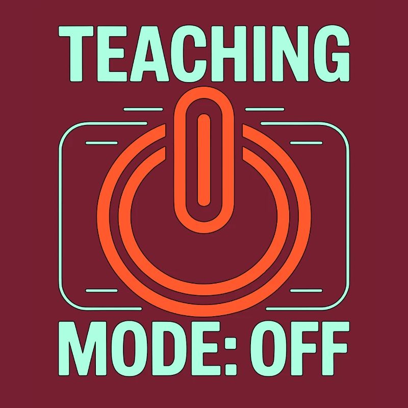 Retired Teacher Teaching Mode Off Former Teacher