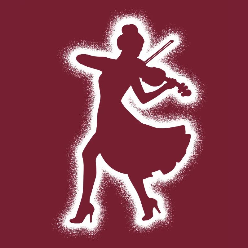 Geige Violinist Kinder Mädchen Damen Violine